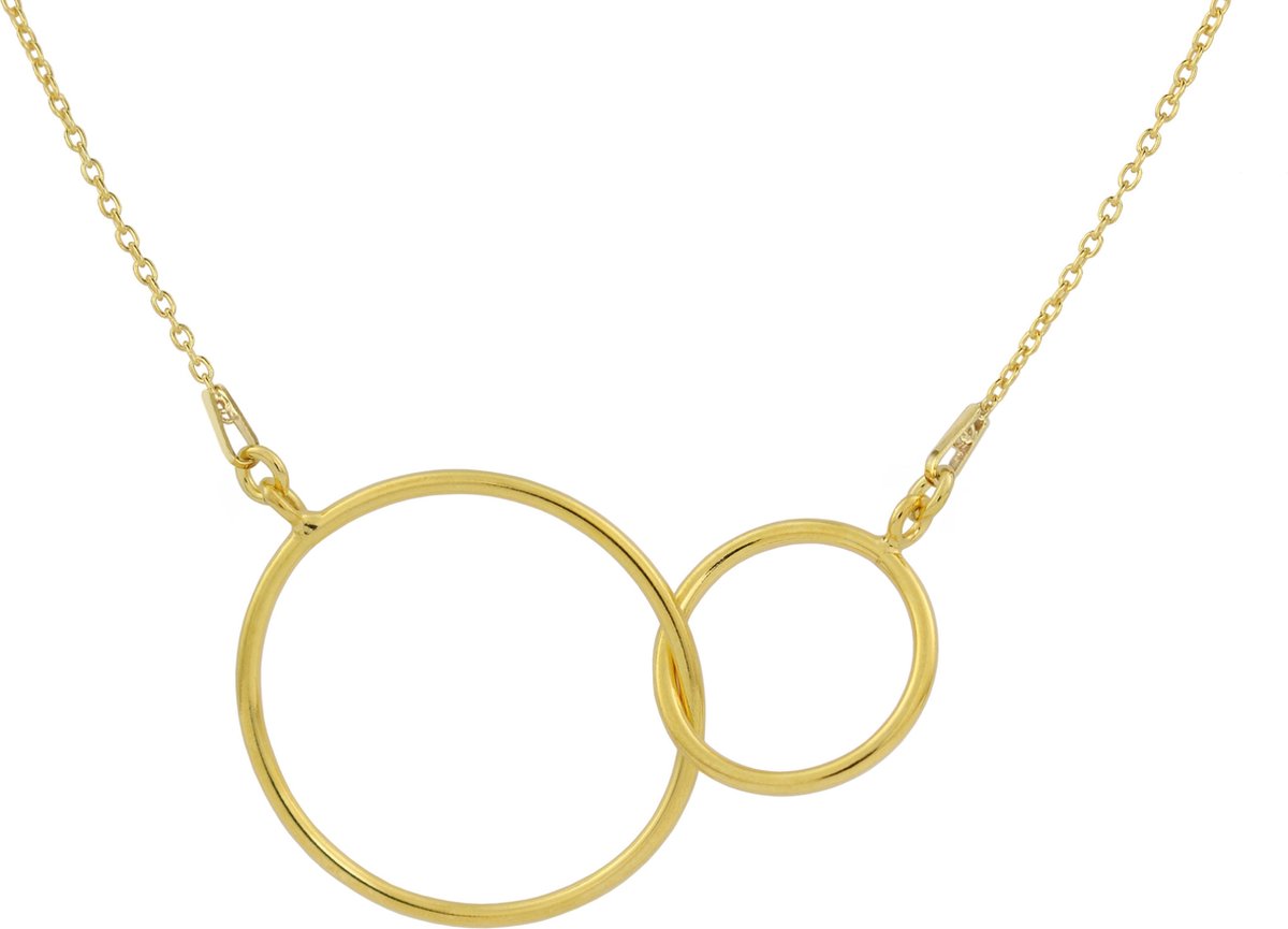 ARLIZI 1675 Ketting Infinity Hanger - Dames - Verguld - 47 cm