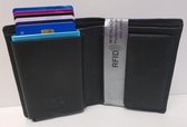 Gaz Blue Line - Billfold + Figuretta Cardholder - RFID - Portemonnee - Zwart
