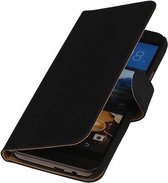 Bookstyle Wallet Case Hoesjes voor HTC One M9 Zwart