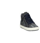 Geox - J 64c8 B - Sneaker hoog gekleed - Meisjes - Maat 32 - Grijs - 9002 -Dk grey