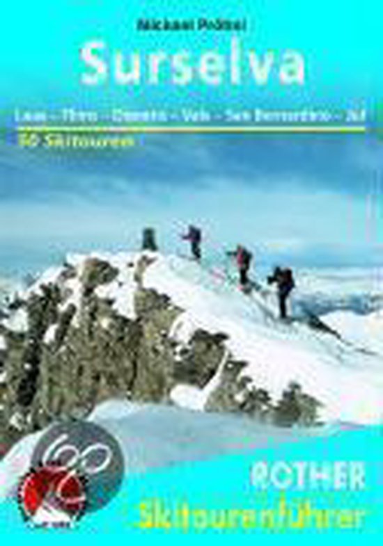 Cover van het boek 'Surselva Rother Skitourenfuhrer'