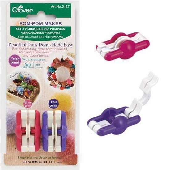 clover pompom maker set