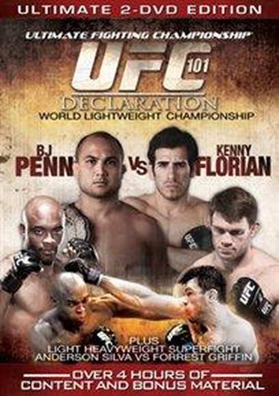 Cover van de film 'UFC 101 - Declaration'