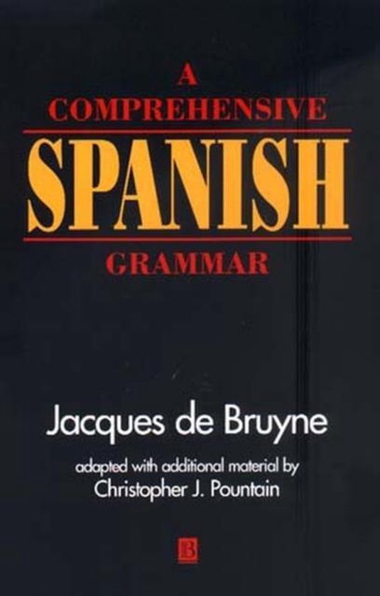 A Comprehensive Spanish Grammar - cover