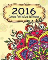 2016 Colorare Pianificatore Settimanale