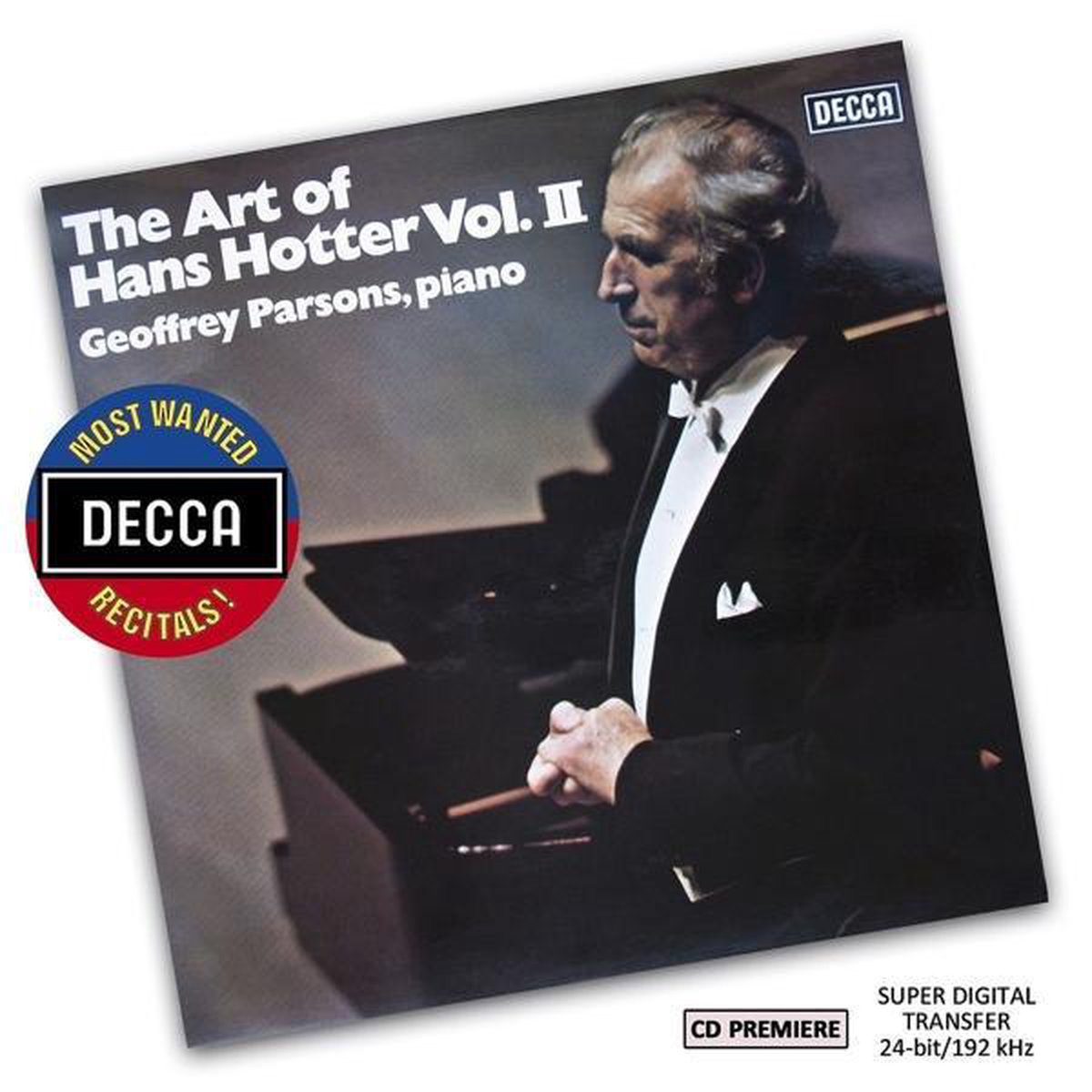 Hotter Hans/Parsons Geoffrey - The Art Of Hans Hotter Vol.Ii (Ltd.