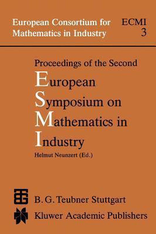 European Consortium for Mathematics in Industry3- Proceeding ... - cover