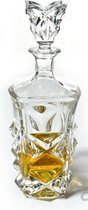 Pyramid whisky karaf