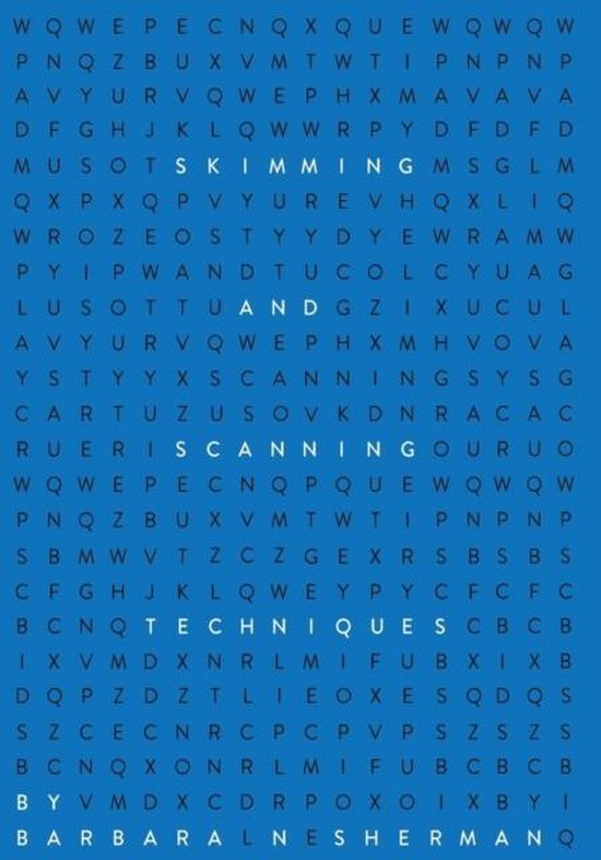 Skimming and Scanning Techniques - cover