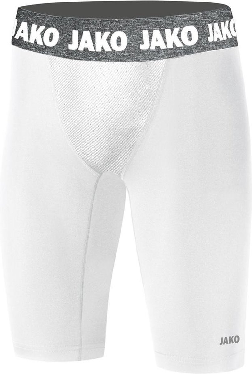 Jako Compression 2.0 Short Tight Kinderen - Wit | Maat: 140