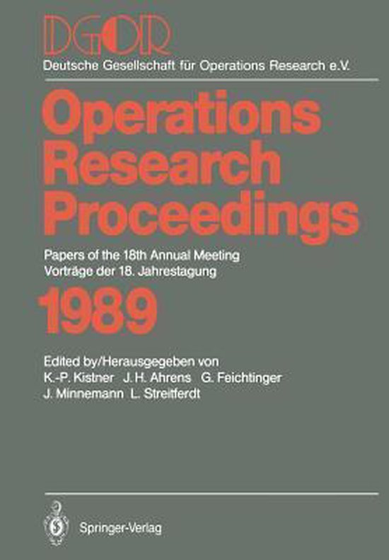 Papers of the 18th Annual Meeting / Vortrage Der 18. Jahrest ... - cover