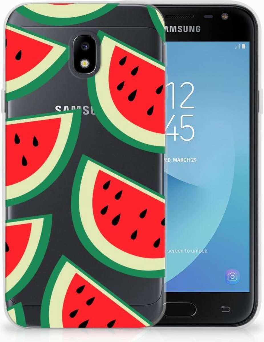 Samsung Galaxy J3 2017 Siliconen Case Watermelons