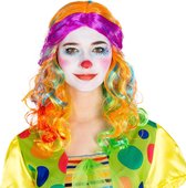 dressforfun - pruik Colour Block - verkleedkleding kostuum halloween verkleden feestkleding carnavalskleding carnaval feestkledij partykleding - 300719