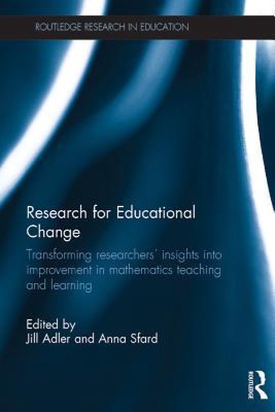 Routledge Research in Education - Research for Educational C ... - cover