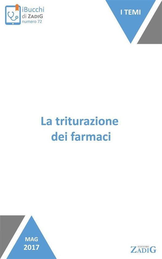 La triturazione dei farmaci - cover