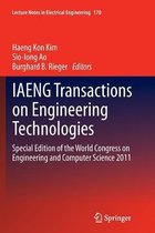 IAENG Transactions on Engineering Technologies