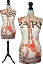 Paris des fleurs paspop met zwarte sparkling driepoot  40/42