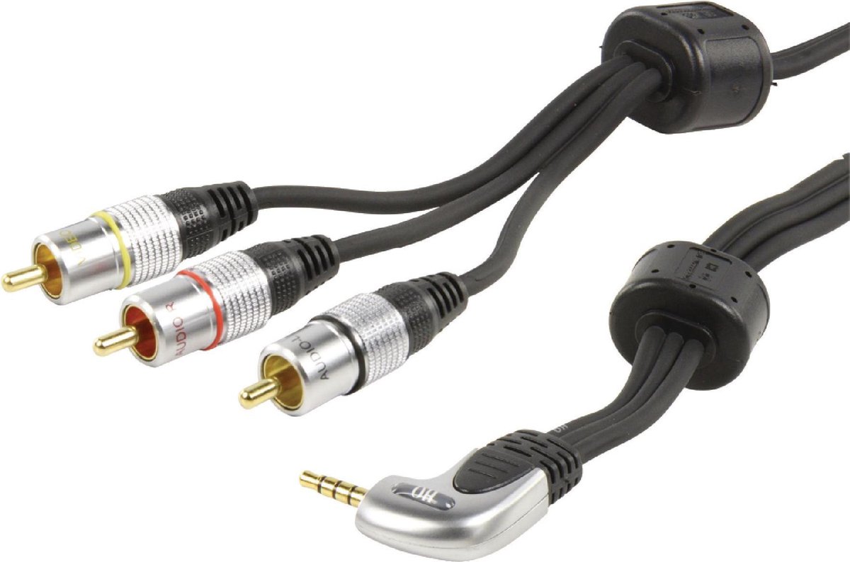 Hoge kwaliteit audio / video aansluitkabel 1,50 m