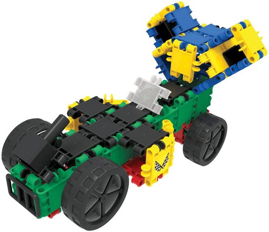 Clics bouwblokken– DUURZAAM SPEELGOED gemaakt van GERECYCLEERDE kunststof- bouwset 20 in 1 - speelgoed 4,5,6,7,8 jaar jongens en meisjes- educatief speelgoed- Montessori speelgoed- constructie speelgoed