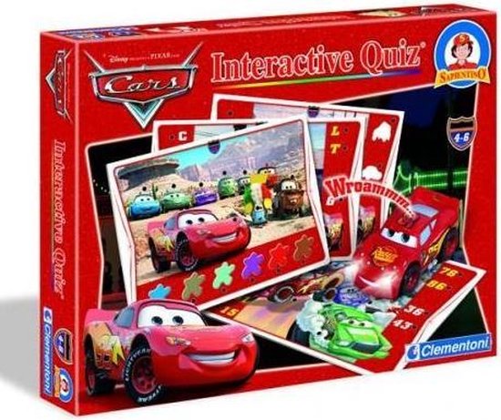 Afbeelding van het spel Clementoni Disney Cars Interactieve Quiz