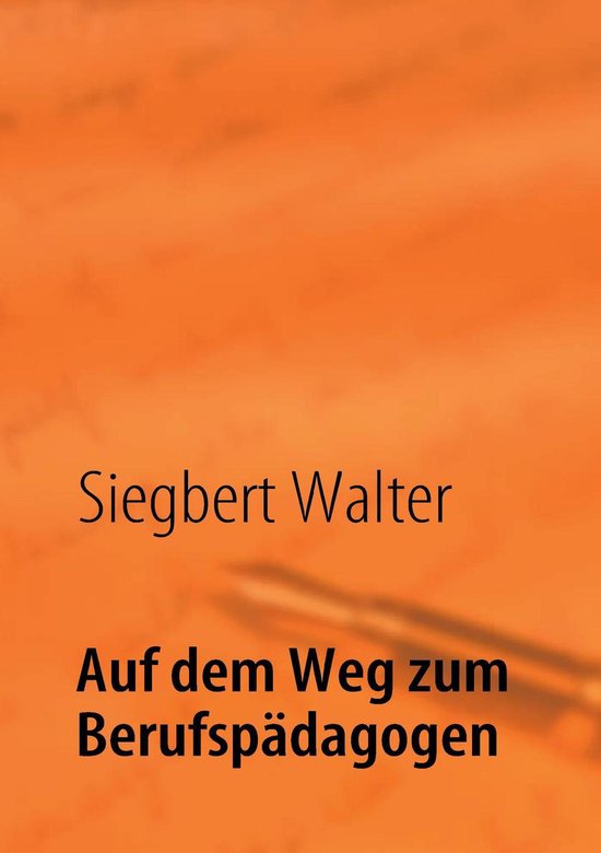 Auf dem Weg zum Berufspädagogen - cover