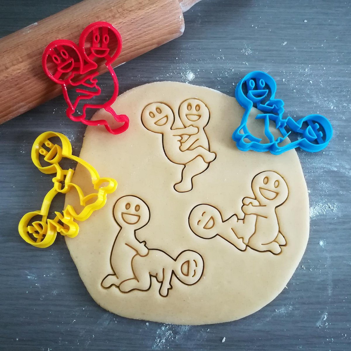Lot de 3 emporte-pièces en forme de pénis en acier inoxydable - Moules à  gâteaux amusants - Pour faire des biscuits et des fondants : :  Cuisine et Maison