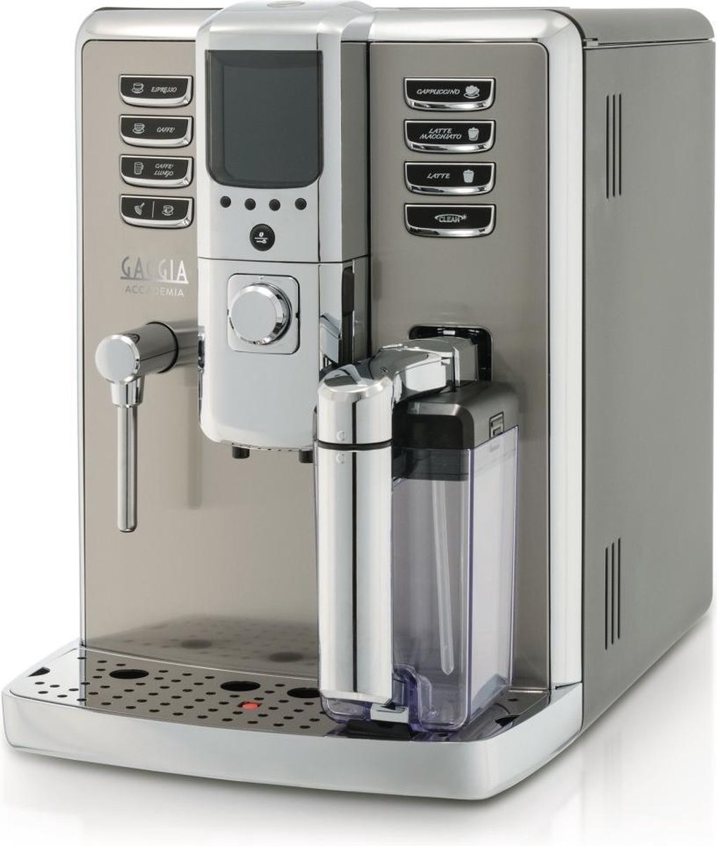 Gaggia Accademia Volautomaat espressomachine Zilver Gaggia Accademia Volautomaat espressomachine Zilver