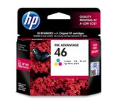 HP 46 - 14 ml - kleur (cyaan, magenta, geel) - origineel - Ink Advantage - inktcartridge - voor Deskjet Ink Advantage Ultra 2529, Ink Advantage Ultra 57XX, Ultra Ink Advantage 2029