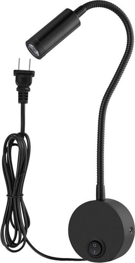 3W Flexibele Goose Nek Warm Wit LED Lamp Leeslamp 160 LM 3000 3200K 
