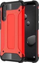 Armor Hybrid Hoesje Huawei P20 Pro - Rood
