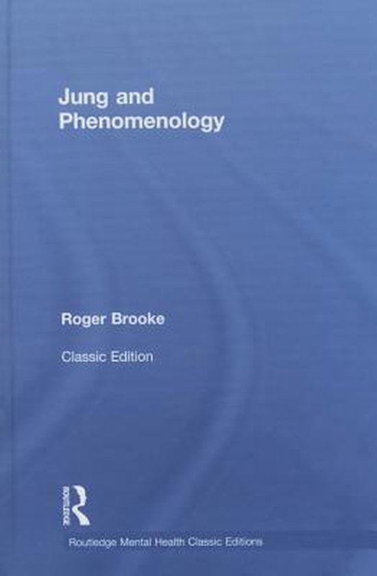 Jung and Phenomenology - cover