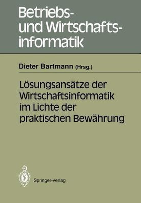 Losungsansatze Der Wirtschaftsinformatik Im Lichte Der Prakt ... - cover