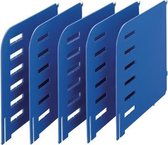 Styrorac scheidingswanden doos van 5 blauw