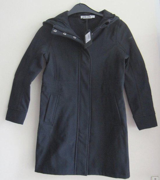 Moscow Soft Shell Coat - Antra Black - Maat 140