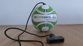 Taktisport mini voetbal bal - Voetbal - Maat 2 - Aan een koord