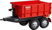Rolly Toys Aanhanger Rollycontainer Krampe 98 X 51 X 45 Cm Rood