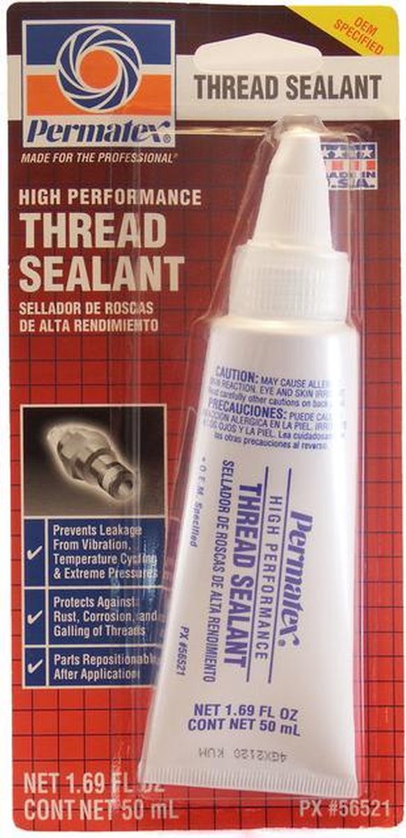 Permatex® High Performance Thread Sealant 56521