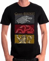 GAME OF THRONES - T-Shirt The Houses of the King (XXL)