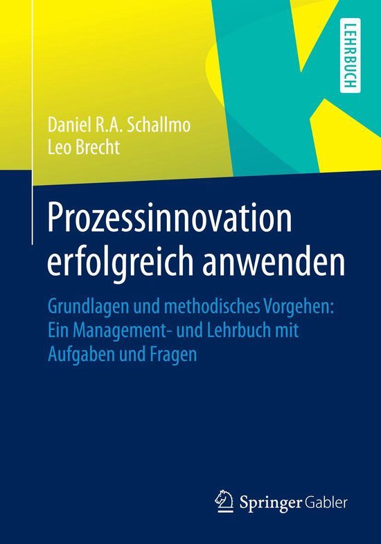 Prozessinnovation erfolgreich anwenden - cover