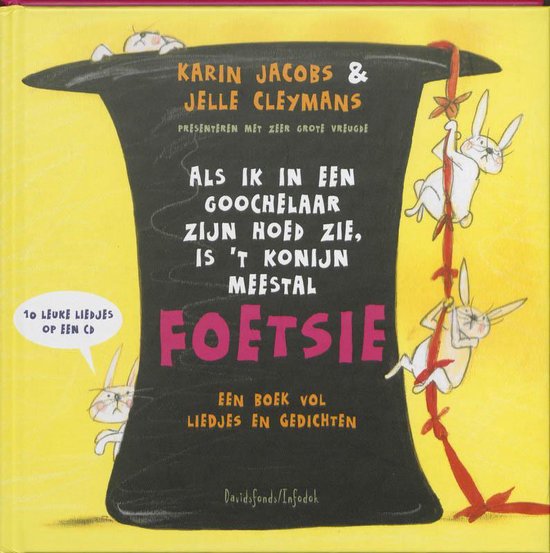 Cover van het boek 'Foetsie + CD' van Jelle Cleymans en Karin Jacobs