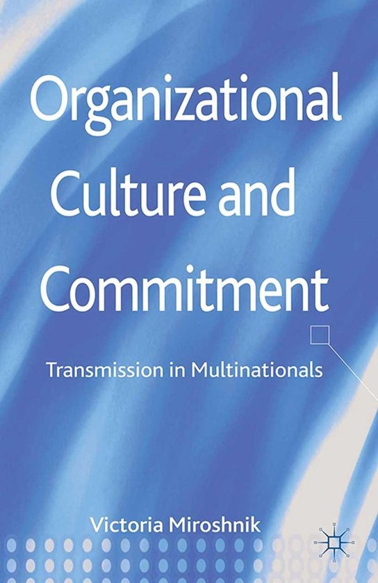Organizational Culture and Commitment - cover