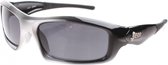 Penn Sportzonnebril Unisex Zilver/zwart Met Grijze Lens