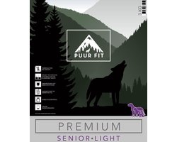Puur Fit Premium - Hondenvoer - Senior & Light - 3 kilo