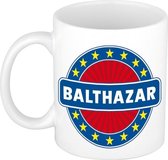 Balthazar naam koffie mok / beker 300 ml  - namen mokken