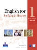 Cours d'anglais pour la banque et la Finances niveau 1 et pack CD-Rom