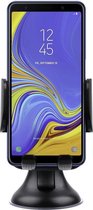 Shop4 - Samsung Galaxy A7 (2018) Autohouder Instelbare Raamhouder Zwart