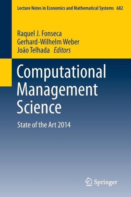 Computational Management Science - cover