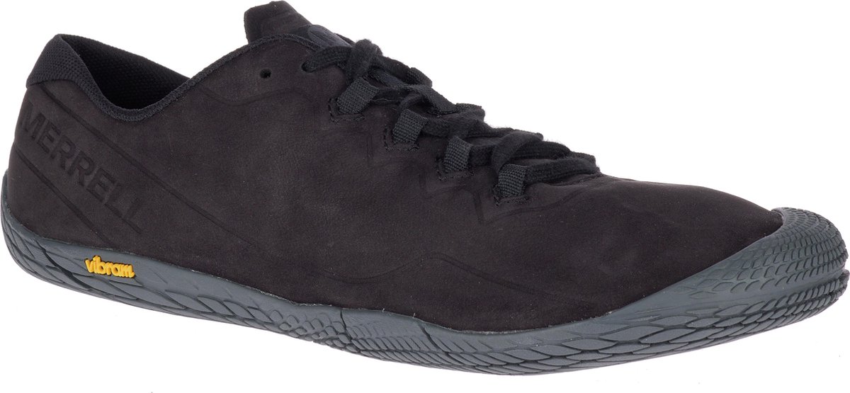 Merrell Vapor Glove 3 Luna Leather Sportschoenen Heren Zwart