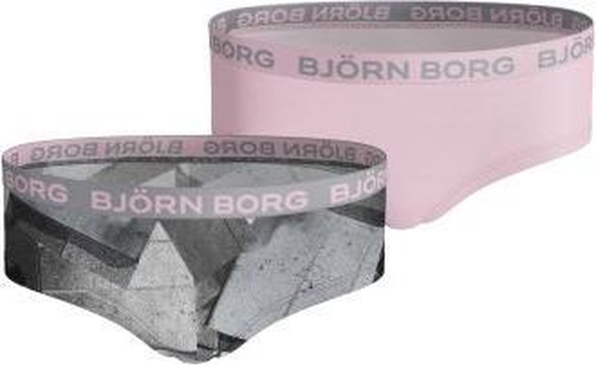 Björn Borg Bjorn Borg Sportonderbroek casual - 2p HIPSTER BB ASPHALT COURT - zwart - vrouwen - 158