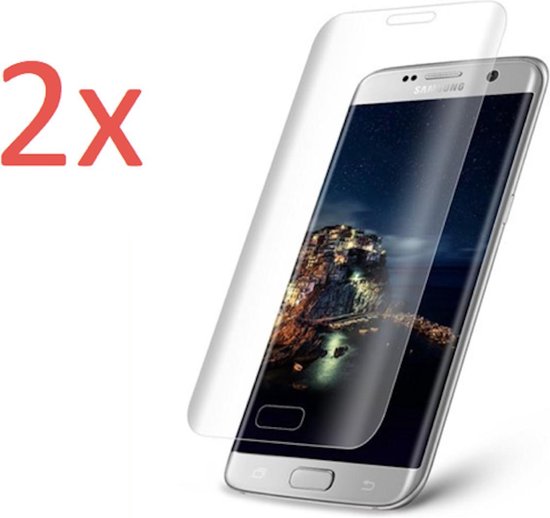 2x Protecteur d'écran pour Samsung Galaxy S7 Edge - Protecteur d'écran en verre  trempé... | bol.com